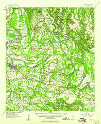 Benton 1957 topographic map thumbnail