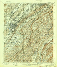 Bessemer Iron District topographic map thumbnail