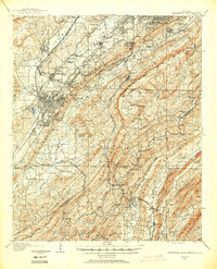 Bessemer Iron District 1905 topographic map preview