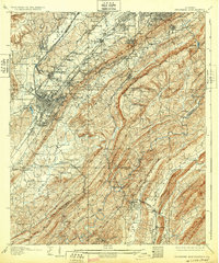 Bessemer Iron District 1907 topographic map thumbnail