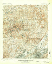 Birmingham Coal District 1904 topographic map thumbnail