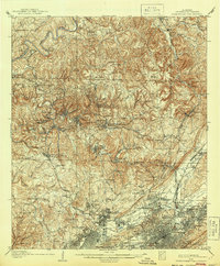 Birmingham Coal District 1906 topographic map thumbnail