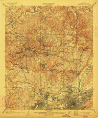 Birmingham Coal District 1906 topographic map thumbnail