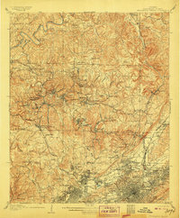 Birmingham Special topographic map thumbnail