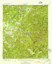 Blocton 1934 topographic map thumbnail
