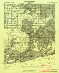 Bon Secour topographic map thumbnail