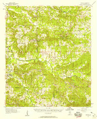 Braggs 1957 topographic map preview