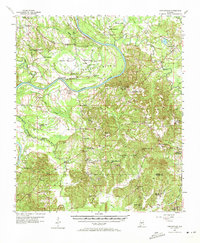 Carlowville 1957 topographic map thumbnail