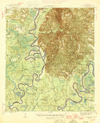 Choctaw Bluff topographic map thumbnail