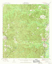 Citronelle 1943 topographic map thumbnail