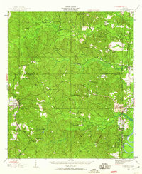 Citronelle 1943 topographic map thumbnail