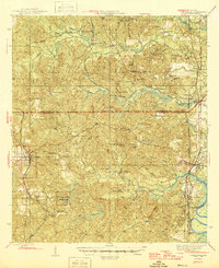 Citronelle 1946 topographic map thumbnail