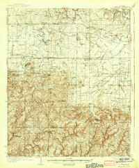 Danville 1938 topographic map thumbnail