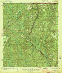 Dyas 1944 topographic map thumbnail