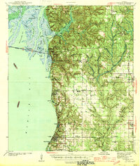 Fairhope topographic map thumbnail