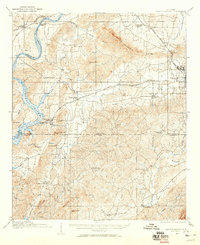 Gantts Quarry 1915 topographic map thumbnail