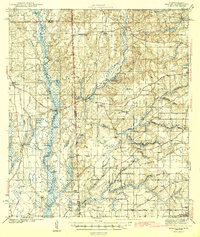 Hurley topographic map thumbnail