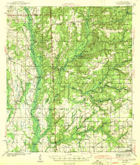 Hurley 1943 topographic map thumbnail