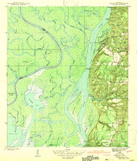 Hurricane 1943 topographic map preview