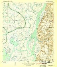 Hurricane 1943 topographic map preview