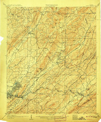 Leeds 1907 topographic map thumbnail