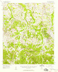 Letohatchee 1957 topographic map thumbnail