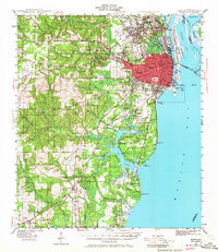 Mobile 1940 topographic map thumbnail