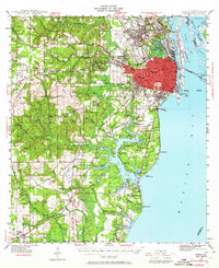 Mobile 1940 topographic map thumbnail