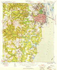 Mobile 1940 topographic map thumbnail