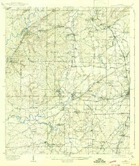 Montevallo 1910 topographic map thumbnail