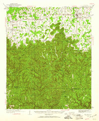 Mt Hope 1936 topographic map thumbnail