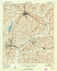 Ozark 1950 topographic map thumbnail