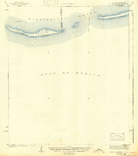 Petit Bois Island topographic map thumbnail
