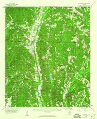 Plantersville 1959 topographic map thumbnail