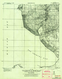 Point Clear 1921 topographic map thumbnail