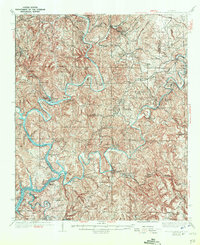 Port Birmingham 1938 topographic map thumbnail