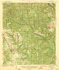 Robertsdale 1943 topographic map preview