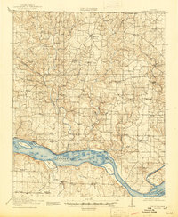 Rogersville 1916 topographic map thumbnail