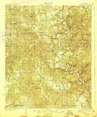 Samantha 1928 topographic map thumbnail