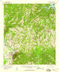 Wetumpka 1959 topographic map thumbnail