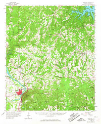Wetumpka 1959 topographic map thumbnail