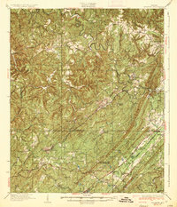 Yolande topographic map thumbnail