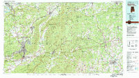 Anniston 1981 topographic map thumbnail