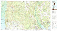 Bay Minette topographic map thumbnail