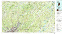 Birmingham North 1984 topographic map thumbnail