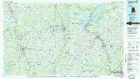 Guntersville 1984 topographic map thumbnail