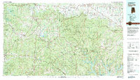 Haleyville topographic map thumbnail