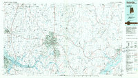 Huntsville 1984 topographic map thumbnail