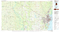 Mobile 1984 topographic map thumbnail