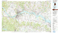 Tuscumbia 1986 topographic map thumbnail